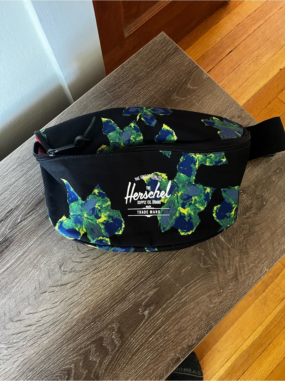 Herschel Supply Co Black Floral Hip Pack